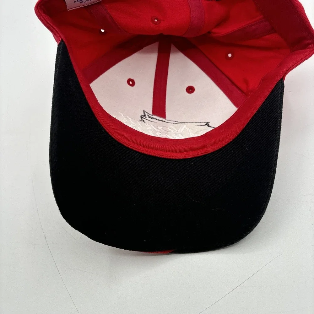 VTG The Rock North Carolina Motor Speedway‎ Rockingham Strapback Cap Hat H3